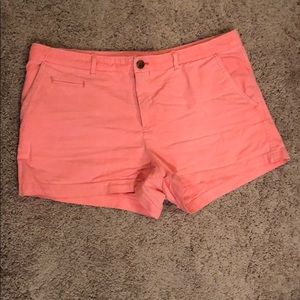 EUC Gap size 10 orange/coral shorts 3” inseam